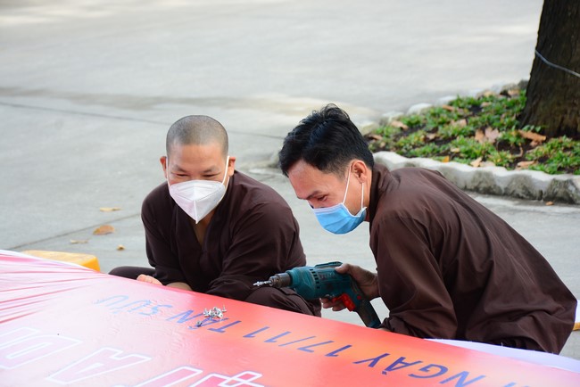 Affairs preparing for Amitabha Buddha’s Birthday in 2021