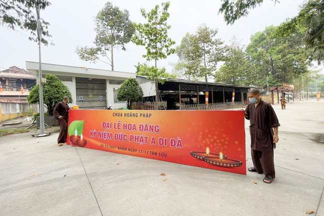 Affairs preparing for Amitabha Buddha’s Birthday in 2021