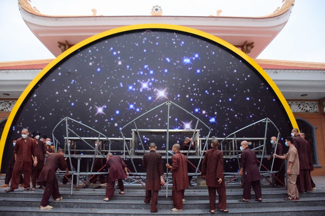 Affairs preparing for Amitabha Buddha’s Birthday in 2021