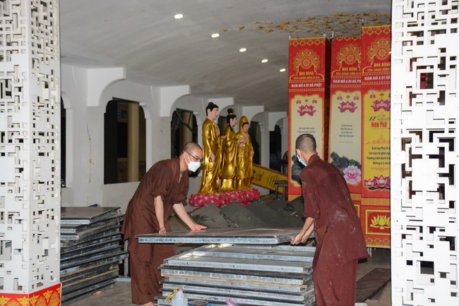 Affairs preparing for Amitabha Buddha’s Birthday in 2021