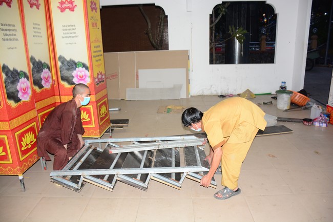 Affairs preparing for Amitabha Buddha’s Birthday in 2021