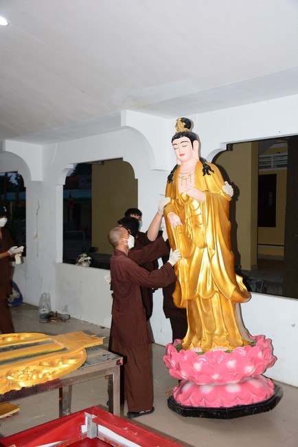 Affairs preparing for Amitabha Buddha’s Birthday in 2021