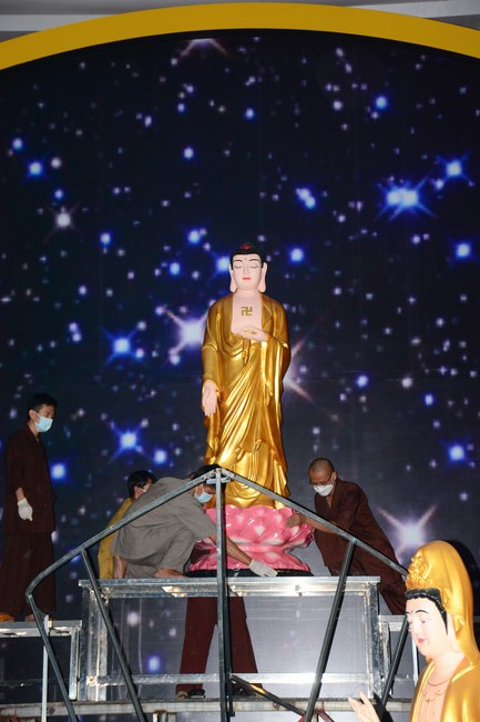 Affairs preparing for Amitabha Buddha’s Birthday in 2021