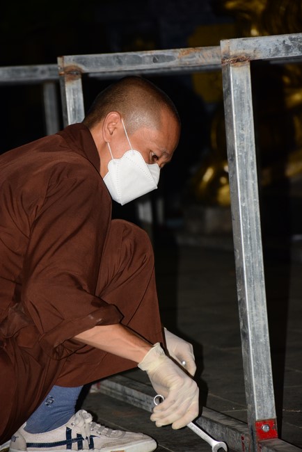 Affairs preparing for Amitabha Buddha’s Birthday in 2021