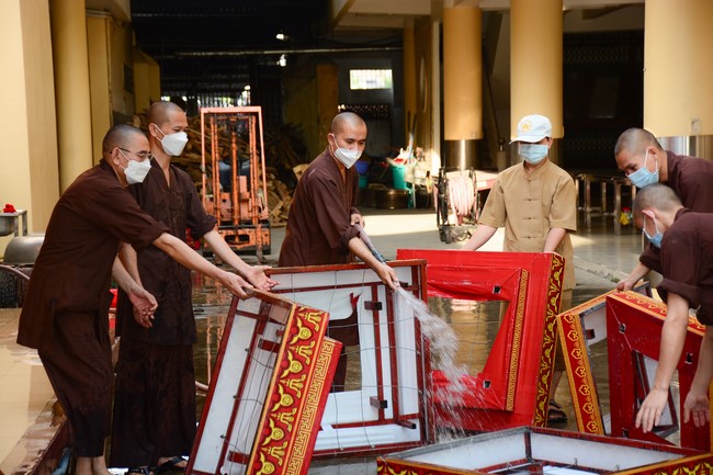 Affairs preparing for Amitabha Buddha’s Birthday in 2021