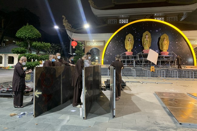 Affairs preparing for Amitabha Buddha’s Birthday in 2021