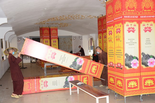 Affairs preparing for Amitabha Buddha’s Birthday in 2021