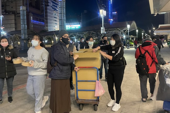 Charity of Linh An Pagoda in a Taiwan
