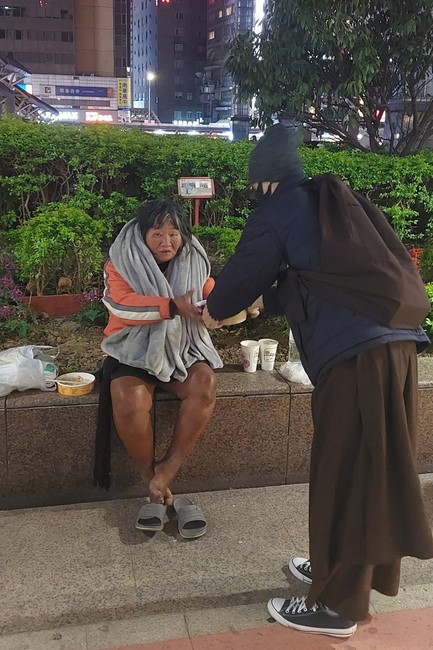 Charity of Linh An Pagoda in a Taiwan