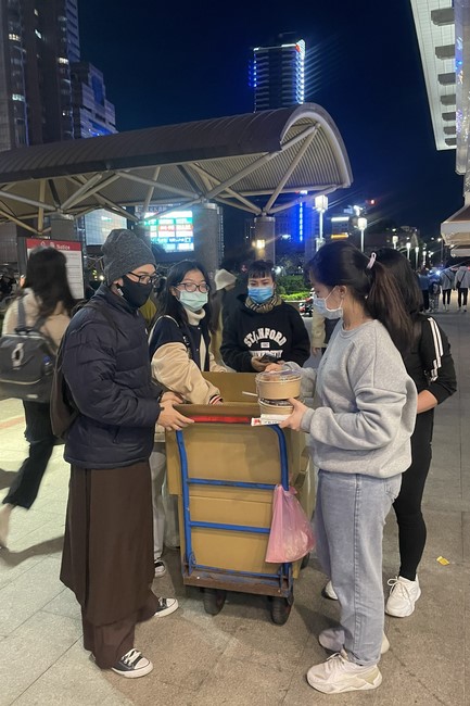 Charity of Linh An Pagoda in a Taiwan