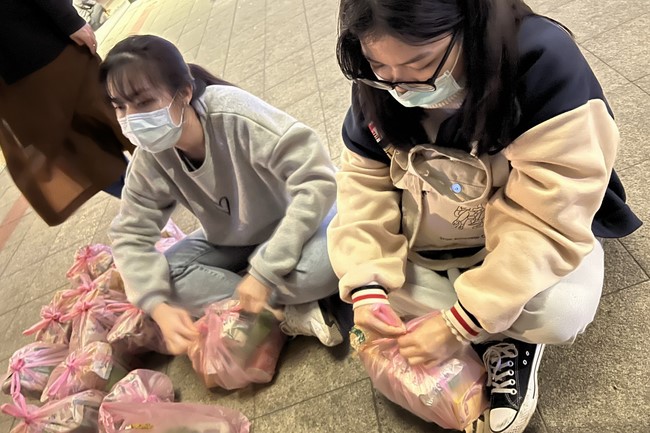 Charity of Linh An Pagoda in a Taiwan