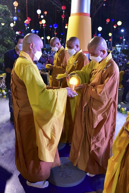 Impressed night of Amitabha Buddha's Birthday in 2021