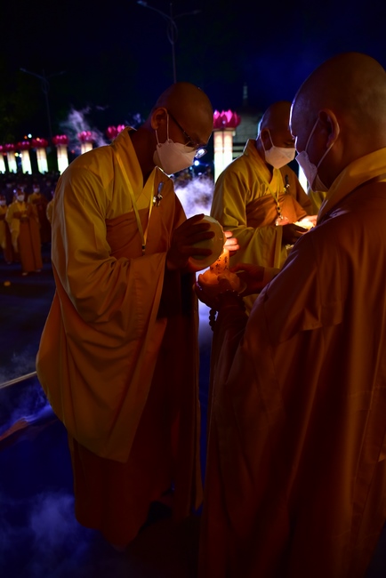 Impressed night of Amitabha Buddha's Birthday in 2021