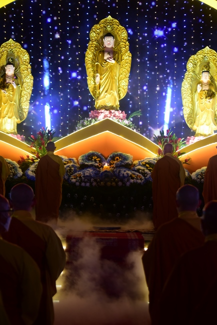Impressed night of Amitabha Buddha's Birthday in 2021