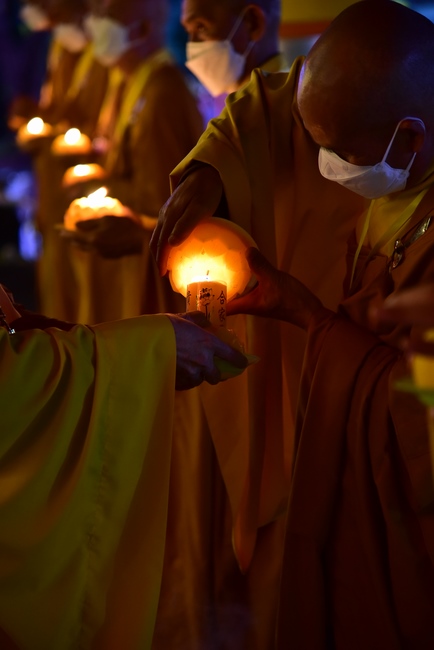 Impressed night of Amitabha Buddha's Birthday in 2021