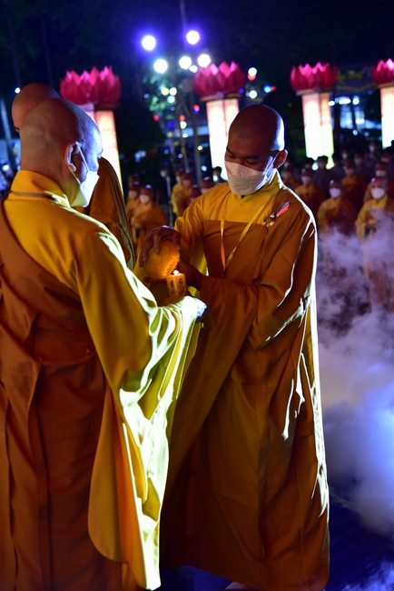 Impressed night of Amitabha Buddha's Birthday in 2021