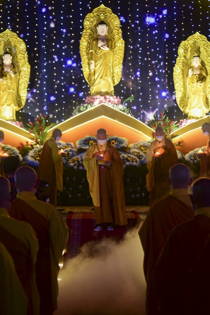 Impressed night of Amitabha Buddha's Birthday in 2021