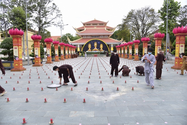 Impressed night of Amitabha Buddha's Birthday in 2021