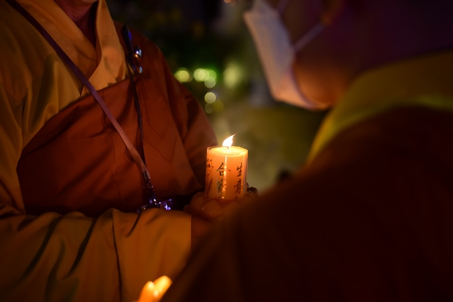 Impressed night of Amitabha Buddha's Birthday in 2021