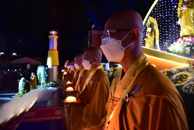 Impressed night of Amitabha Buddha's Birthday in 2021