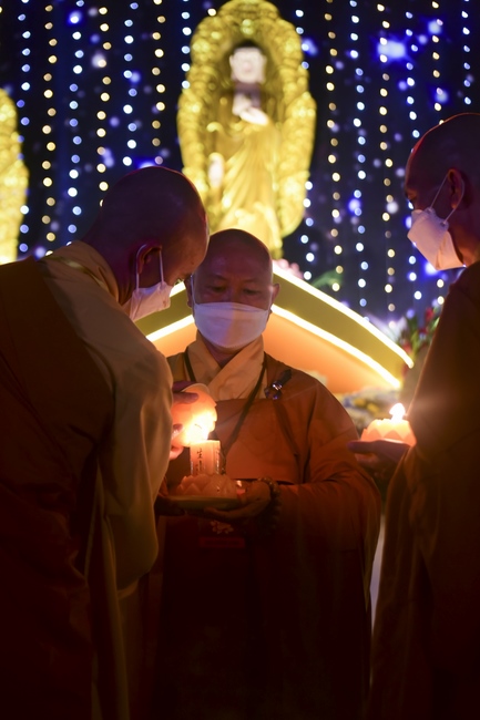 Impressed night of Amitabha Buddha's Birthday in 2021