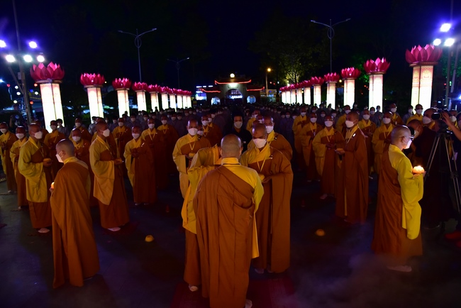 Impressed night of Amitabha Buddha's Birthday in 2021