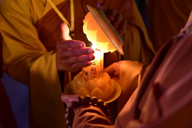 Impressed night of Amitabha Buddha's Birthday in 2021