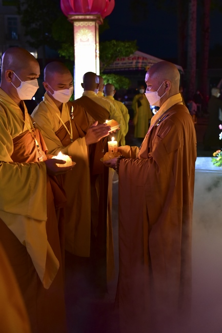 Impressed night of Amitabha Buddha's Birthday in 2021