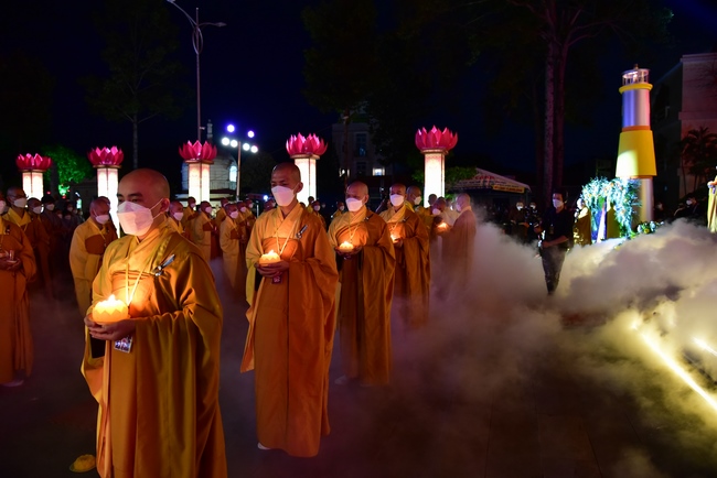 Impressed night of Amitabha Buddha's Birthday in 2021