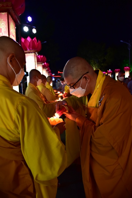Impressed night of Amitabha Buddha's Birthday in 2021