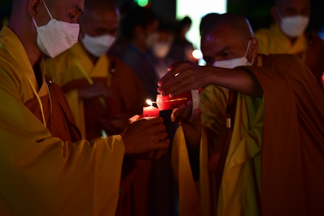 Impressed night of Amitabha Buddha's Birthday in 2021