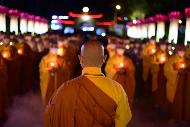 Impressed night of Amitabha Buddha's Birthday in 2021