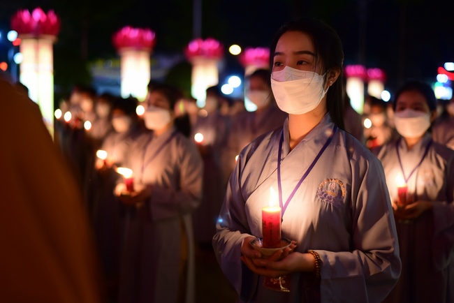 Impressed night of Amitabha Buddha's Birthday in 2021