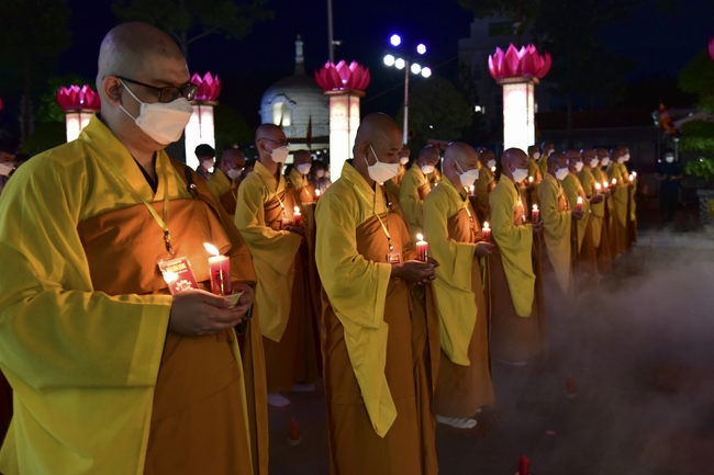 Impressed night of Amitabha Buddha's Birthday in 2021