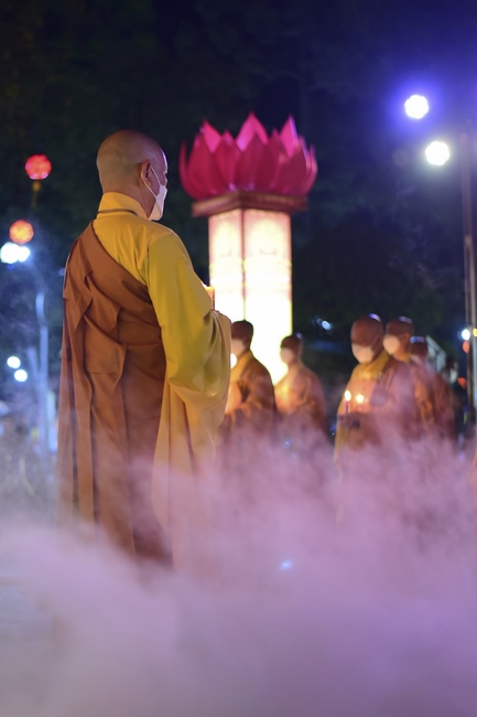 Impressed night of Amitabha Buddha's Birthday in 2021
