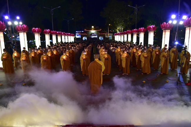 Impressed night of Amitabha Buddha's Birthday in 2021