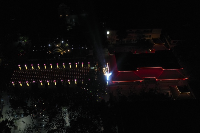 Impressed night of Amitabha Buddha's Birthday in 2021