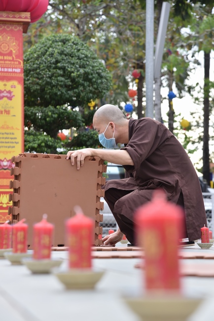 Impressed night of Amitabha Buddha's Birthday in 2021