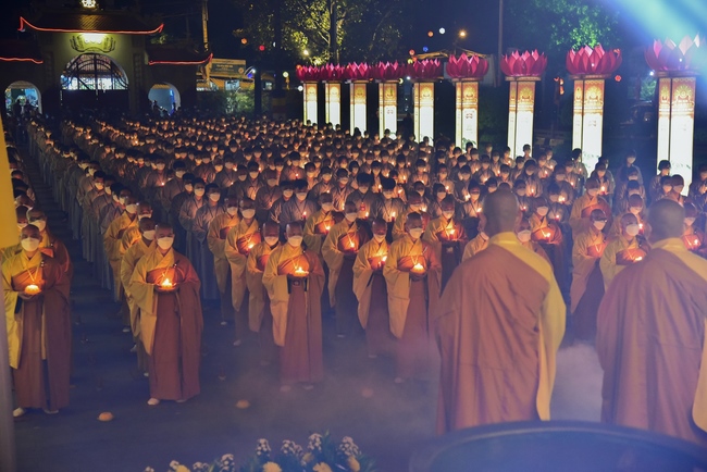 Impressed night of Amitabha Buddha's Birthday in 2021