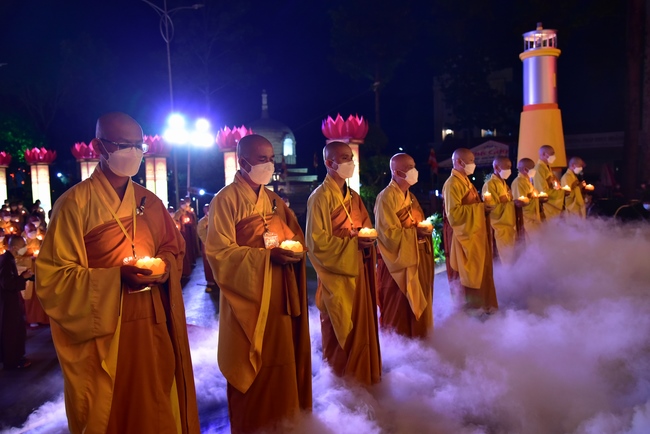 Impressed night of Amitabha Buddha's Birthday in 2021