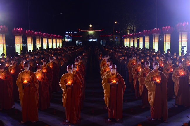 Impressed night of Amitabha Buddha's Birthday in 2021