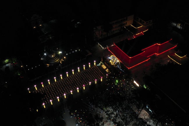 Impressed night of Amitabha Buddha's Birthday in 2021