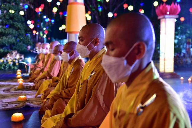 Impressed night of Amitabha Buddha's Birthday in 2021