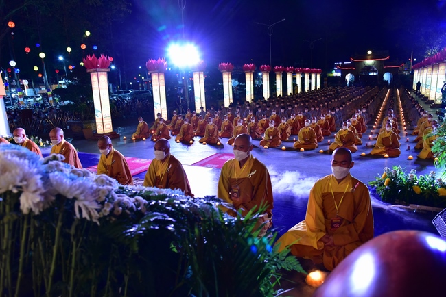 Impressed night of Amitabha Buddha's Birthday in 2021