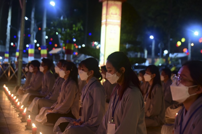 Impressed night of Amitabha Buddha's Birthday in 2021