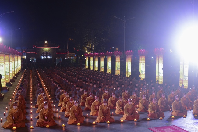 Impressed night of Amitabha Buddha's Birthday in 2021