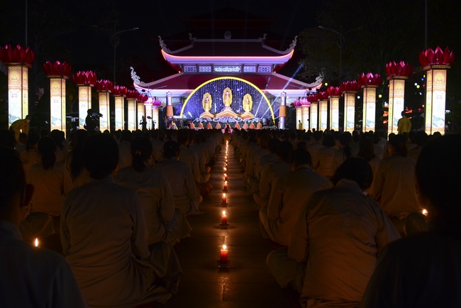 Impressed night of Amitabha Buddha's Birthday in 2021