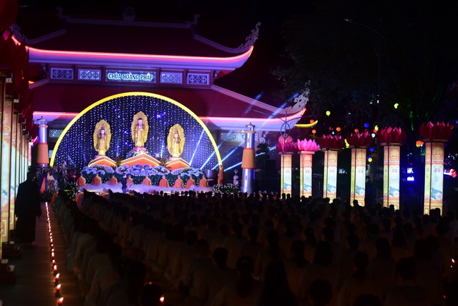 Impressed night of Amitabha Buddha's Birthday in 2021