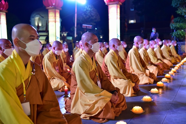 Impressed night of Amitabha Buddha's Birthday in 2021