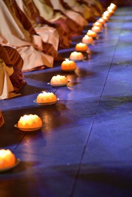 Impressed night of Amitabha Buddha's Birthday in 2021